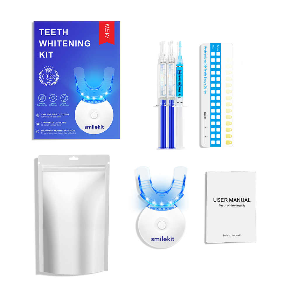 Teeth Whitening Led Kit - Kit de blanqueamiento dental: blanqueador dental