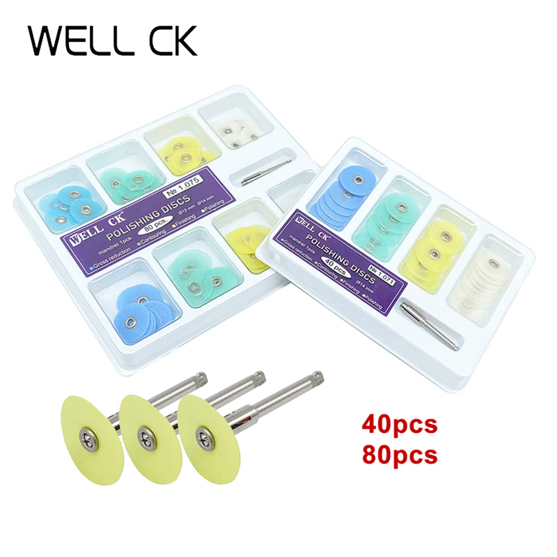 Whitening Teeth Dentist - WELL CK 40/80 Uds discos de
