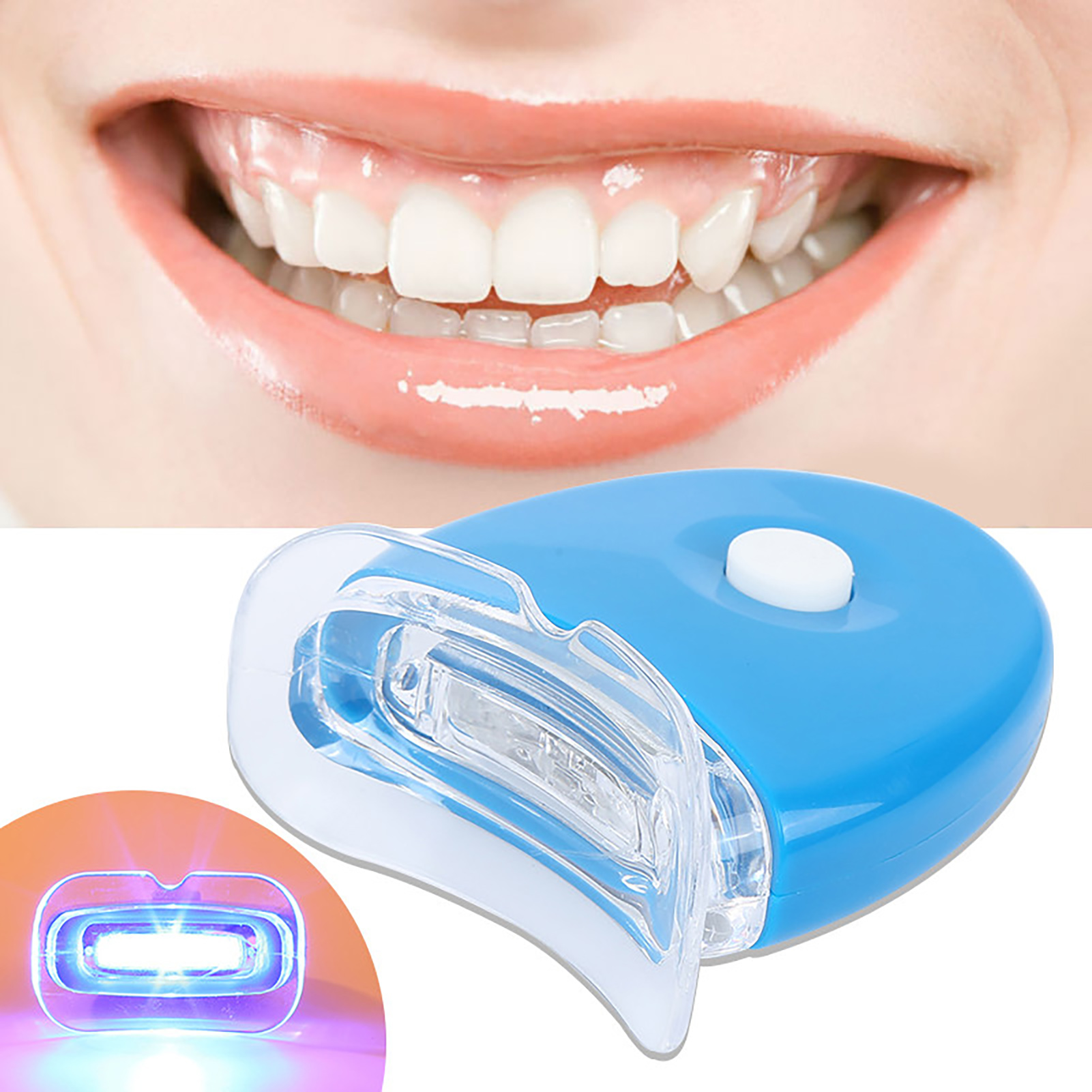 Teeth Whitening Led Kit - Acelerador de blanqueamiento dental, luz de