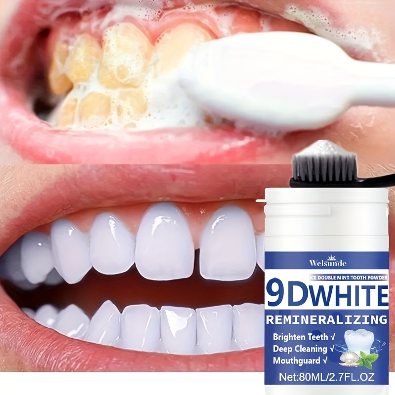 Polvo dental de hidroxapatita  - Teeth Whitening Hismile reseña y precio