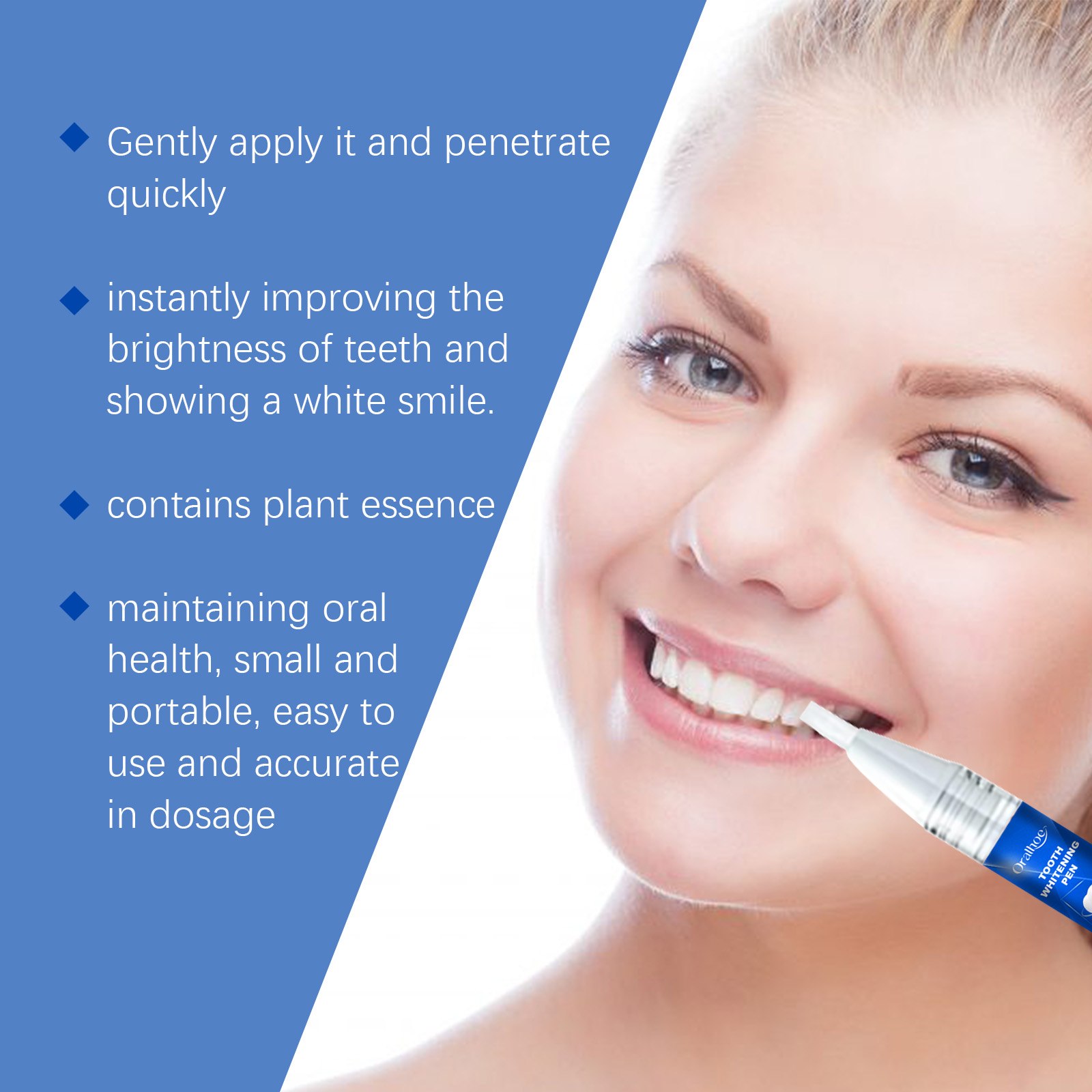 Pluma de esencia para limpieza - Teeth Whitening Hismile reseña y precio
