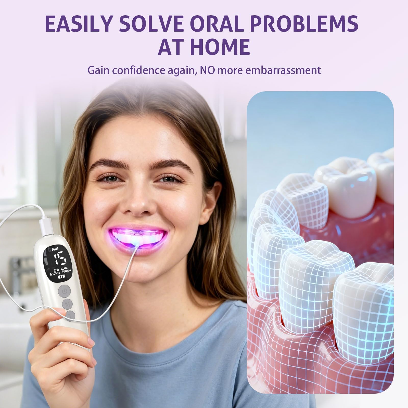 Dispositivo de Blanqueamiento  - Teeth Whitening Led Kit reseña y precio
