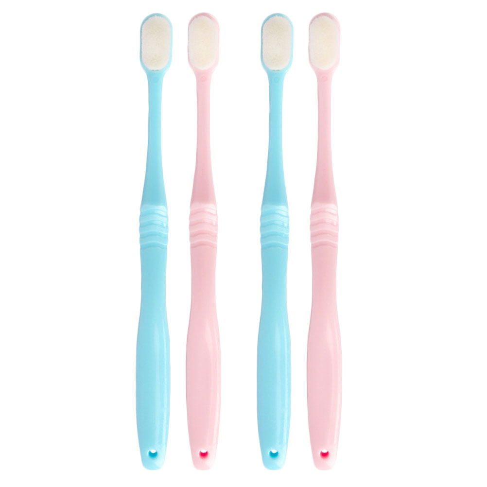 4 cepillos de dientes de cerda - Teeth Whitening Japanese reseña y precio