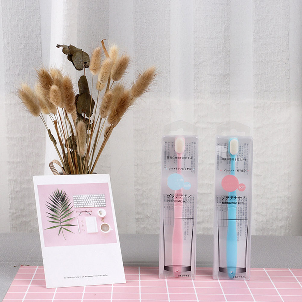 4 cepillos de dientes de cerda - Teeth Whitening Japanese reseña y precio