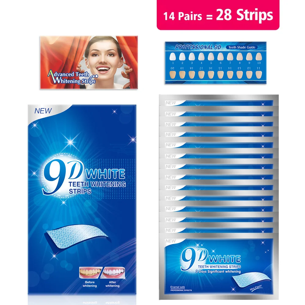 Las tiras blanqueadoras de die - Whitening Strip 3D reseña y precio