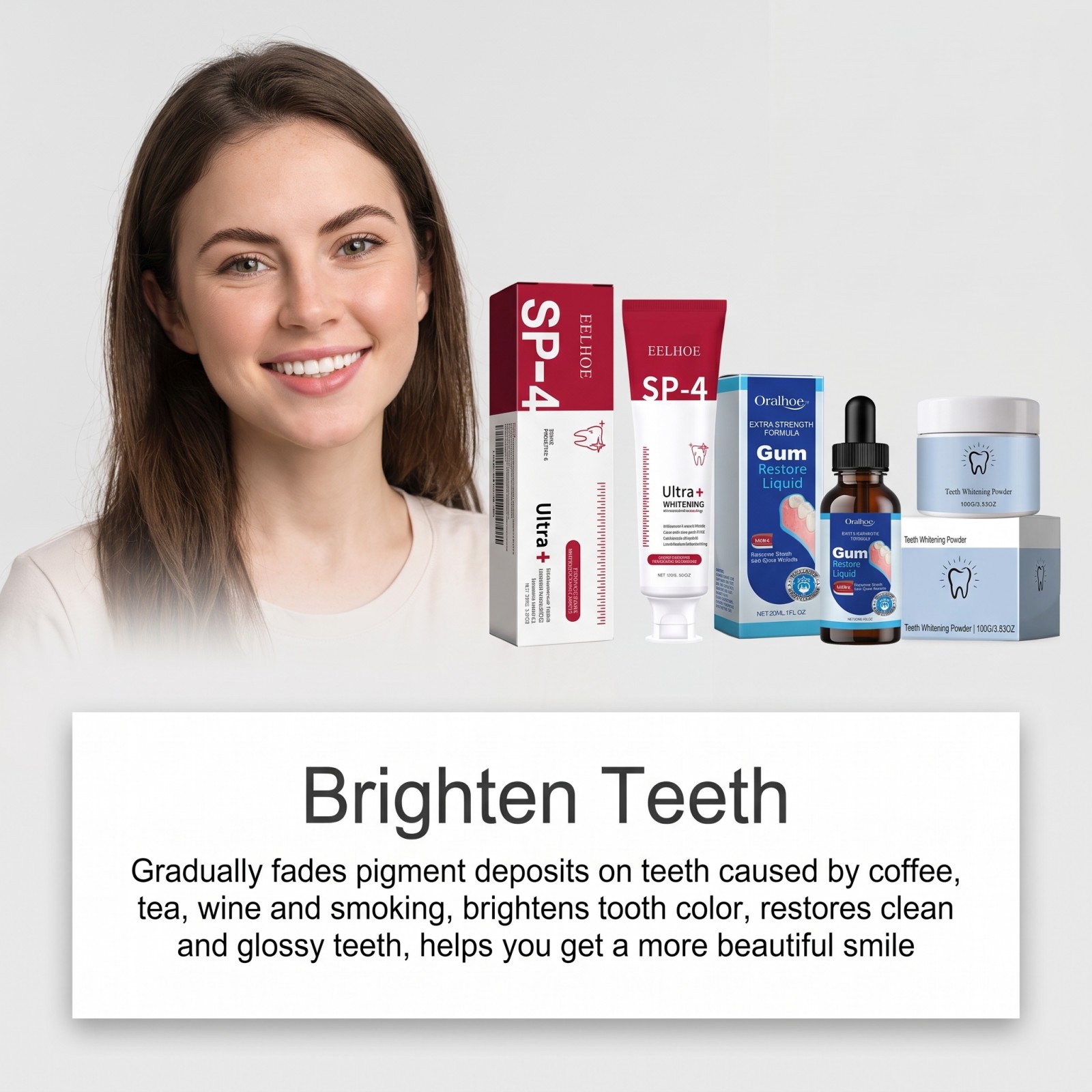 Set de Cuidado Bucal, Pasta De - Teeth Whitening Hismile reseña y precio