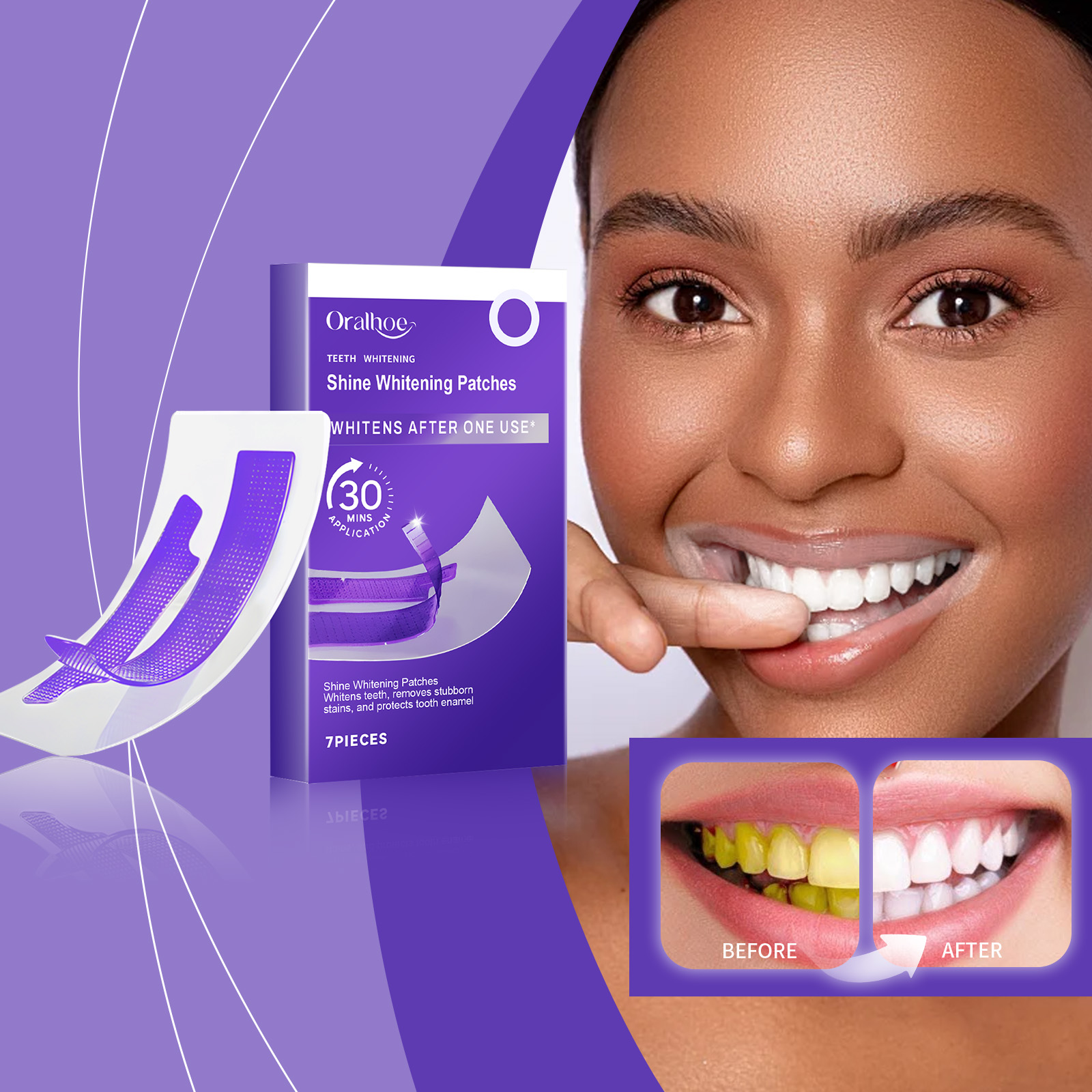 Tiras blanqueadoras de dientes - Teeth Whitening/Bleaching reseña y precio