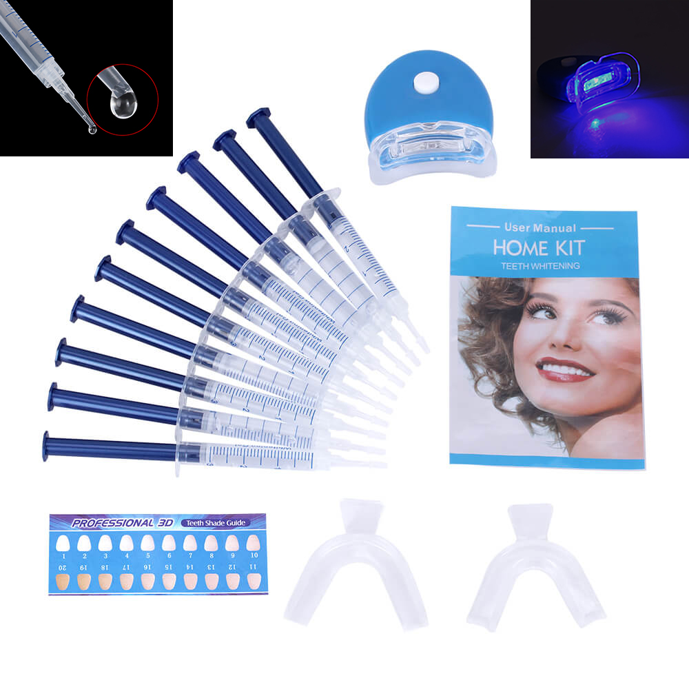 1 Juego de blanqueamiento Dent - Teeth Whitening Led Kit reseña y precio
