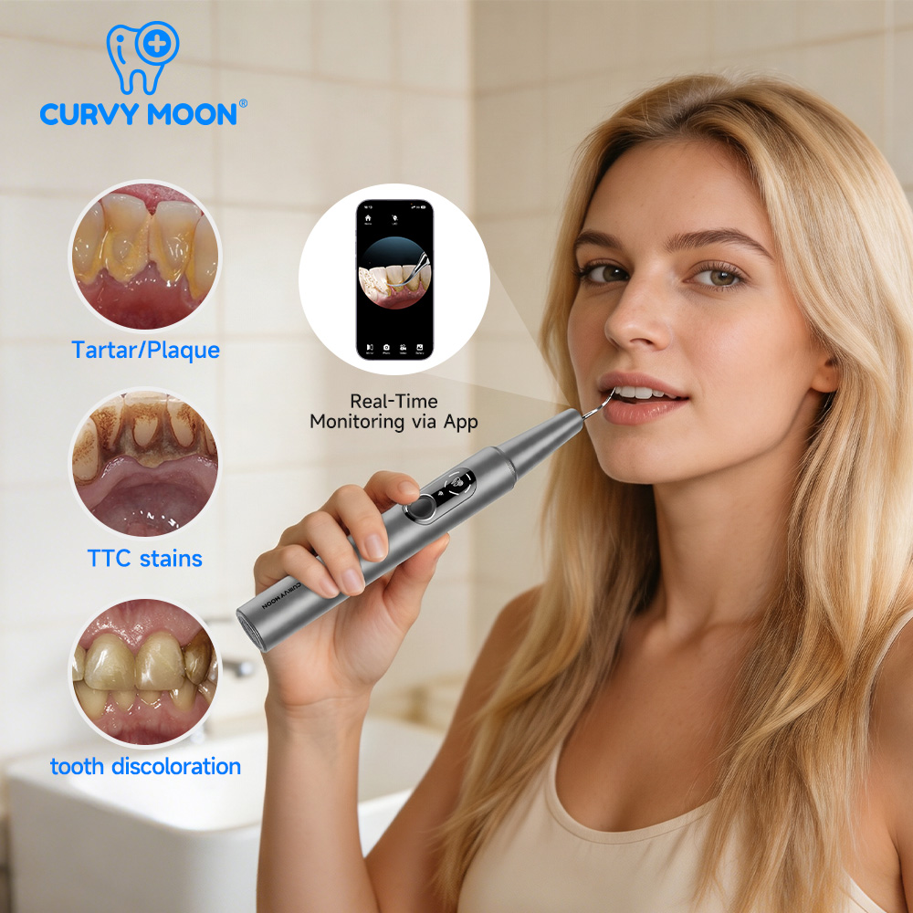 CURVY MOON Limpiador Dental El - Whitening Teeth Dentist reseña y precio
