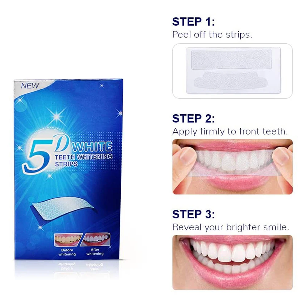 Pegatinas para blanquear los d - Whitening Strip 3D reseña y precio