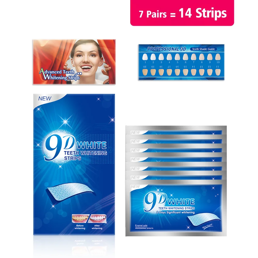 Tiras Blanqueadoras de Dientes - Whitening Strip 3D reseña y precio