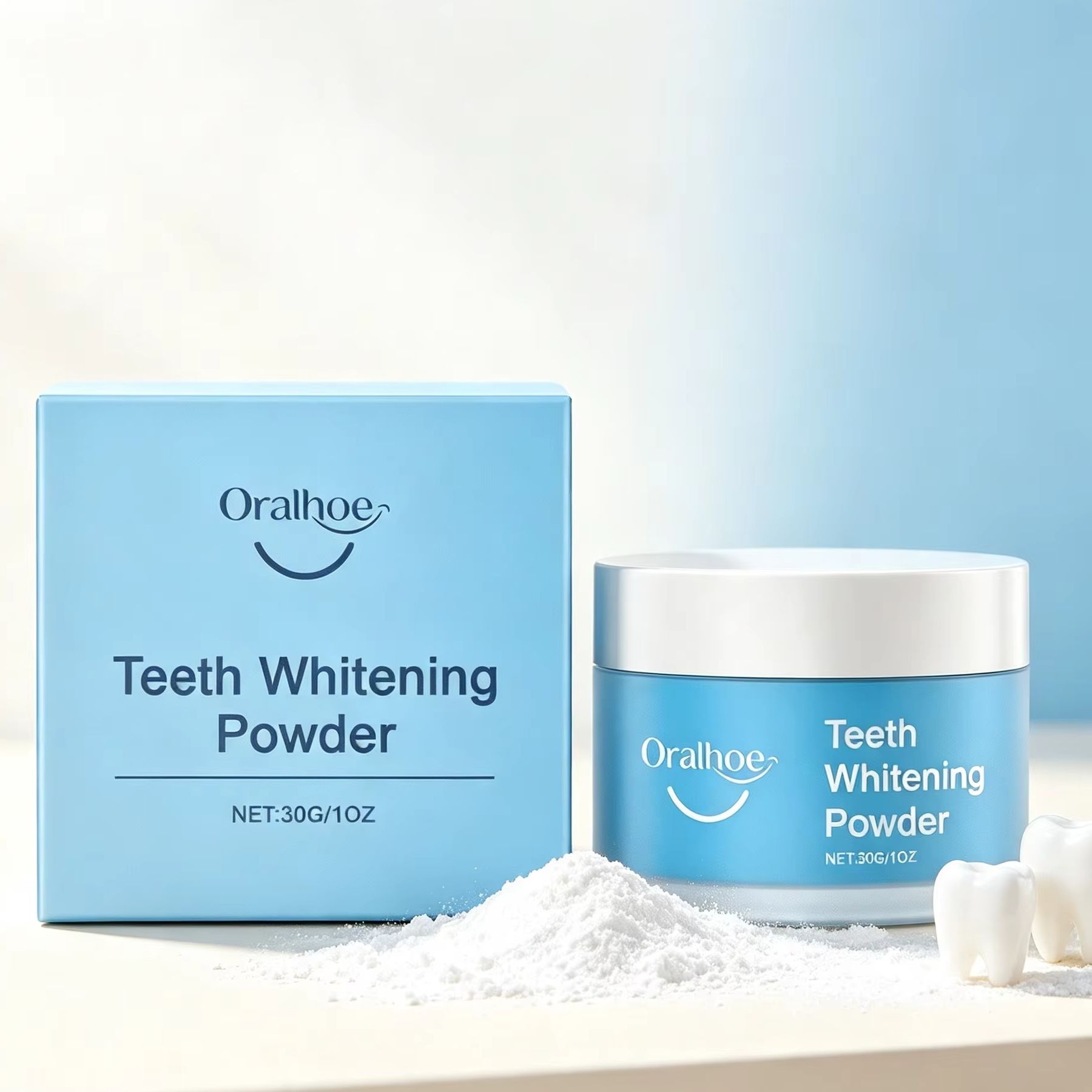 Polvo Dental Oralhoe para Cepi - Teeth Whitening Hismile reseña y precio