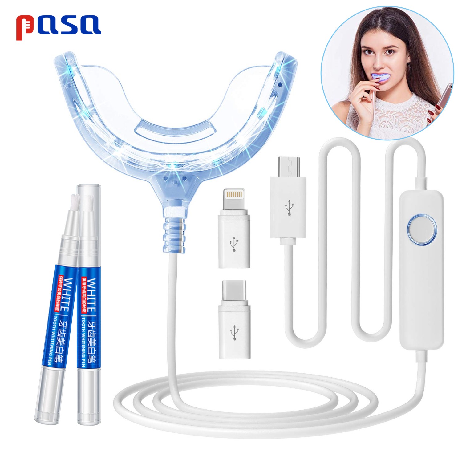 Kit Portátil de Blanqueamiento - Teeth Whitening Led Kit reseña y precio