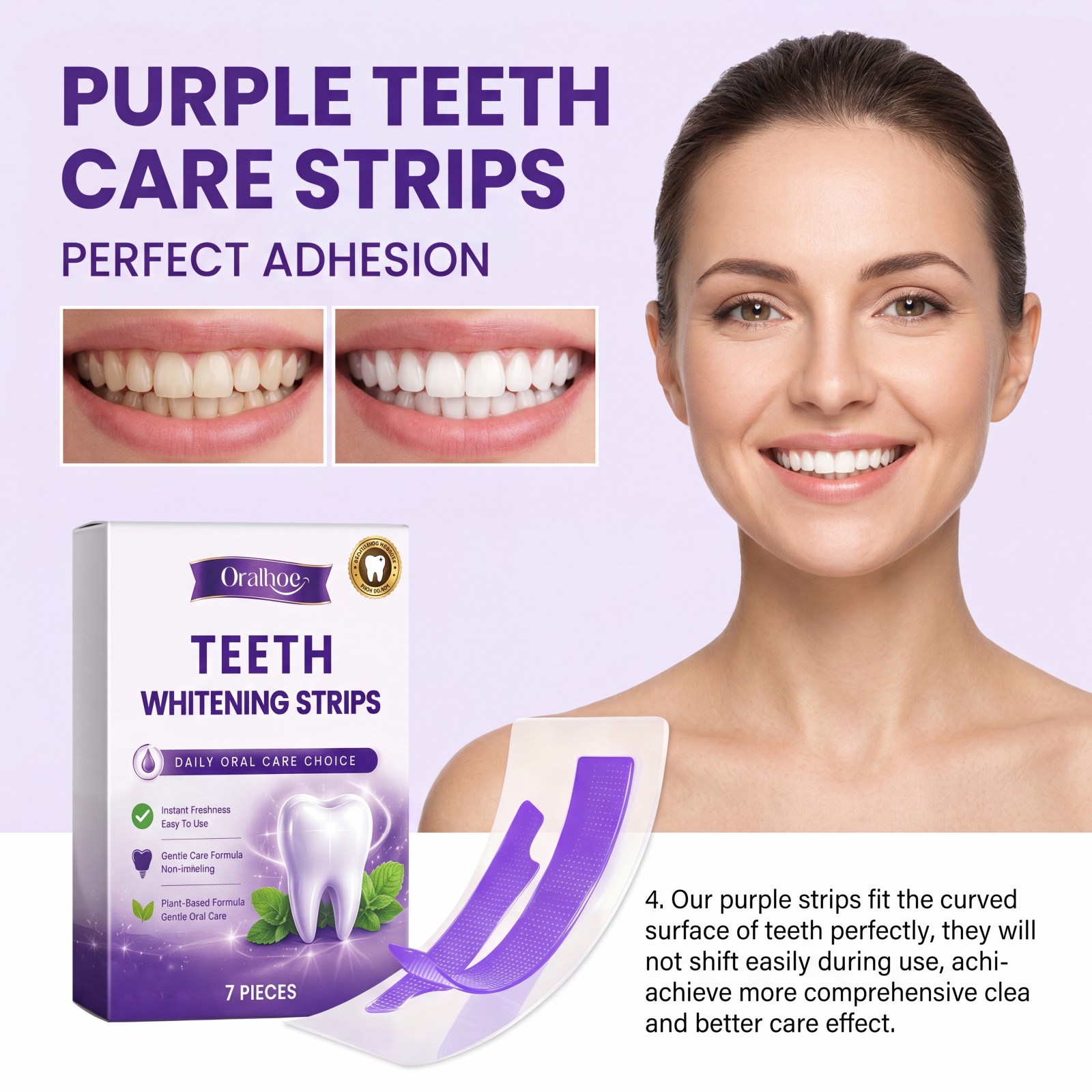 Tiras blanqueadoras de dientes - Teeth Whitening Street reseña y precio
